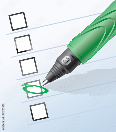 QCM / election / vote electoral