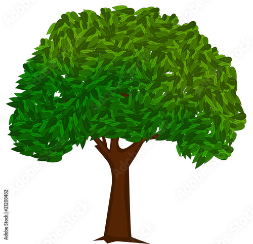 Green tree