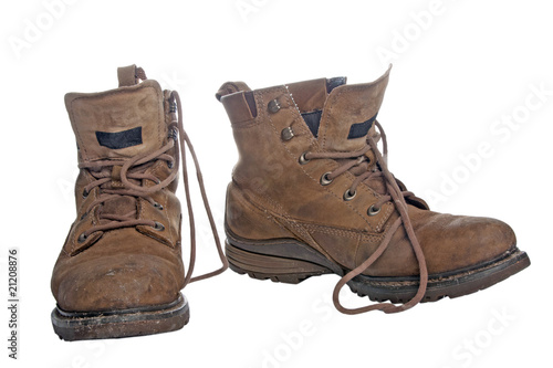 Old worky boots