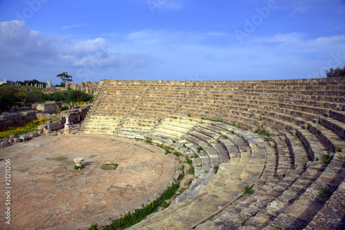 Ancient amphitheatre in Salamis