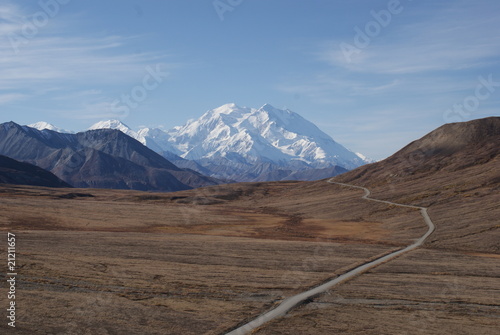 Mt. McKinley im Denali Nationalpark Alaska USA