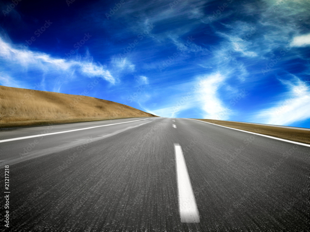 Fototapeta premium Speedway