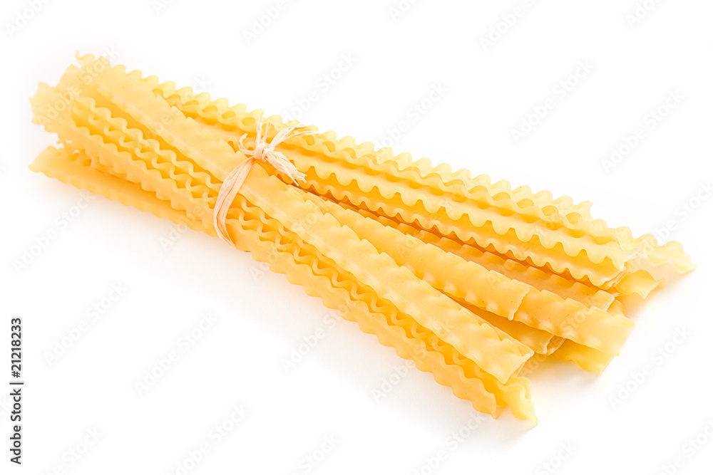 Pasta: reginette Stock Photo | Adobe Stock