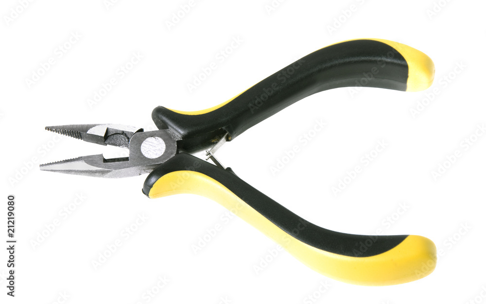 isolated combination pliers isolated combination pliers