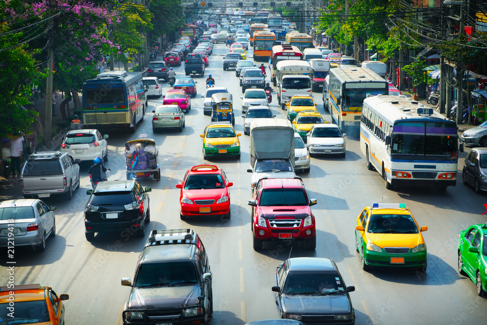 Фотография City traffic