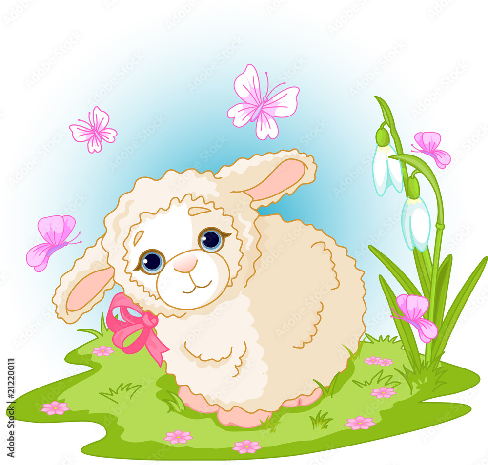 Obraz Easter lamb