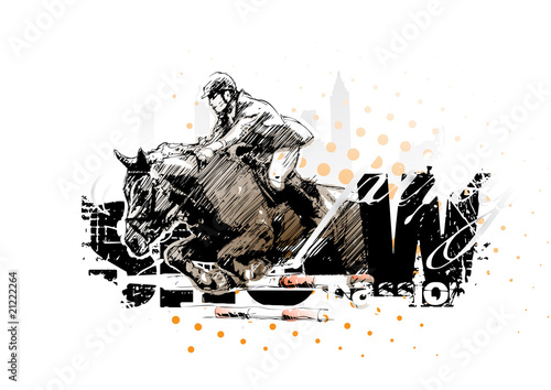 show jumping background 1