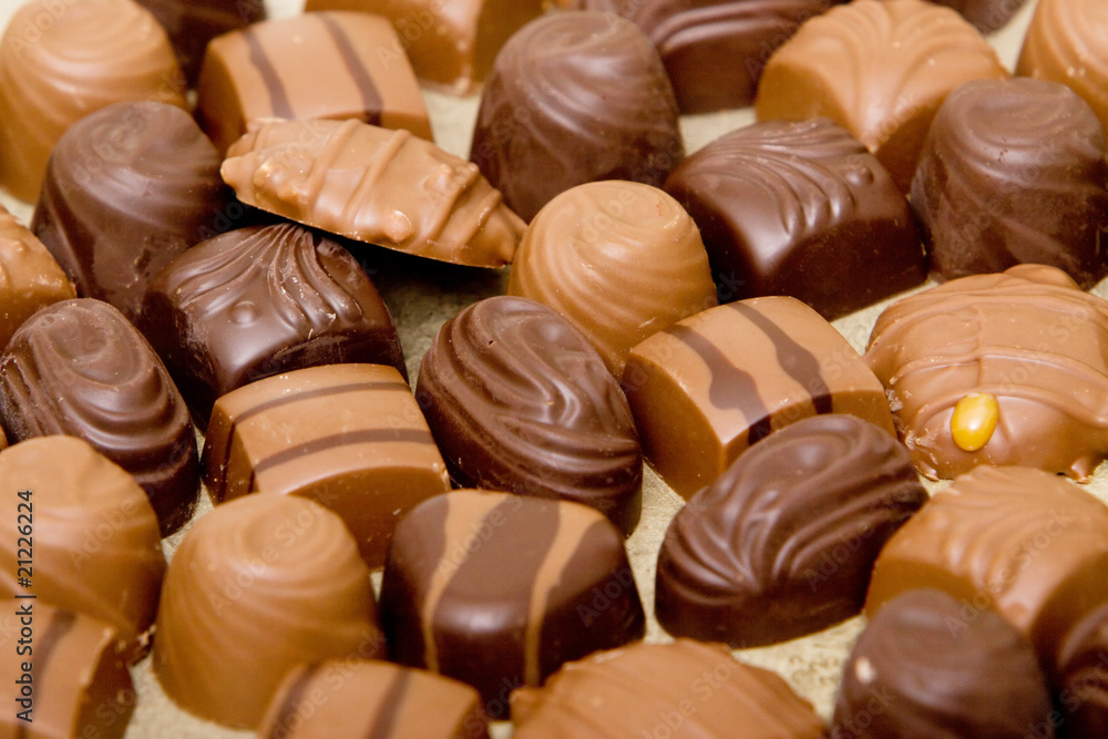 Milk and dark chocolates Milk and dark chocolates