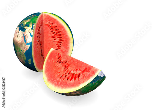 Earth Water Melon