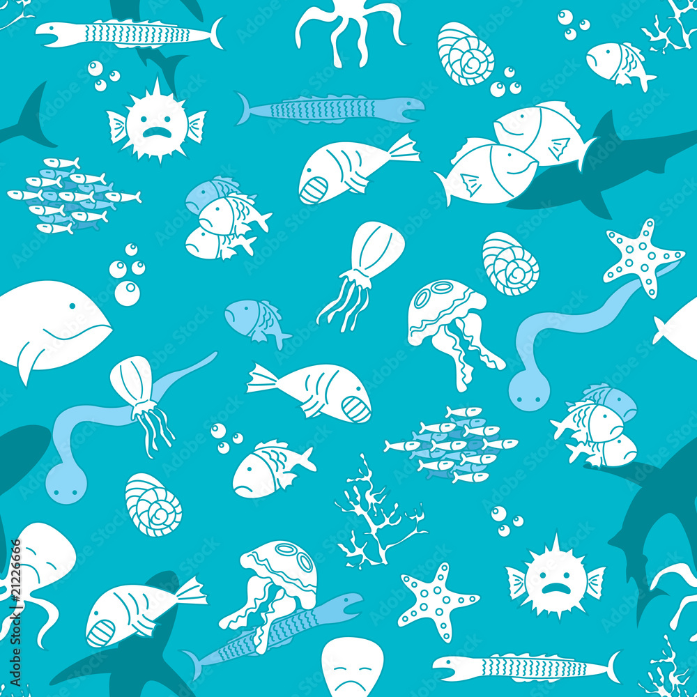 Fototapeta premium Underwater wild life