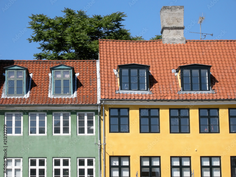 Kopenhagen, Fassaden am Nyhavn