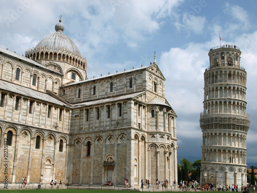 Leaning Tower of Pisa and Cathedral