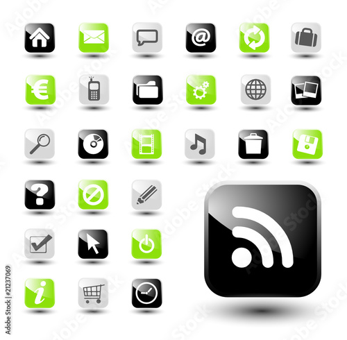 Shiny Web Icons