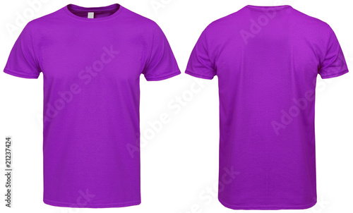 Fotografie T-Shirt Lila