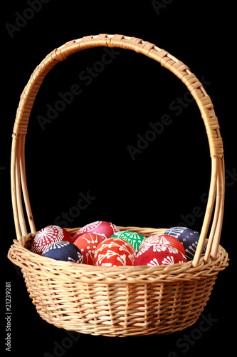 Colorful Easter eggs