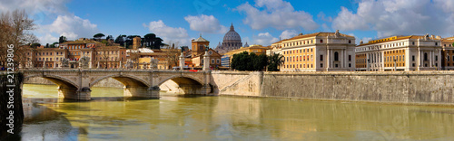 View of Rome, Italy.