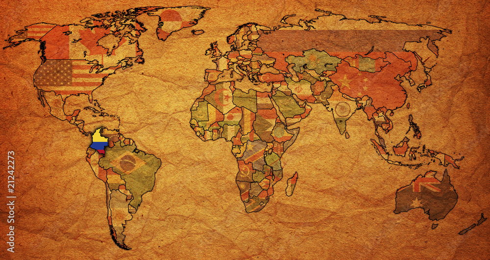 Naklejka premium columbia