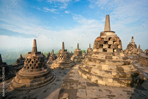 Borobudur Temple  Yogyakarta  Java  Indonesia.
