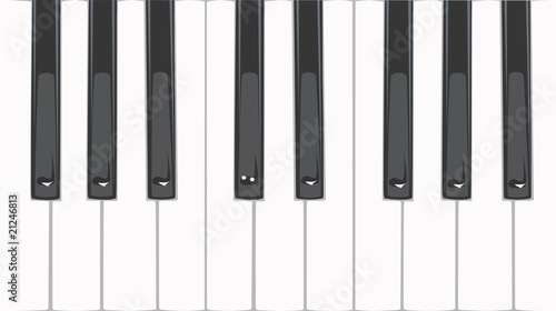 Piano keys