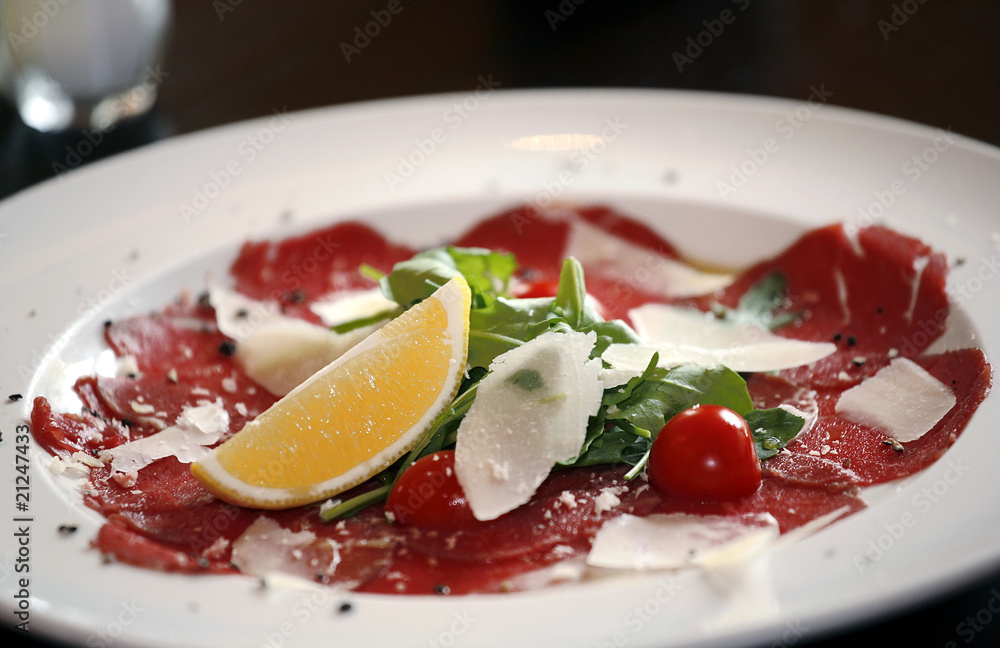 Rindercarpaccio Rindercarpaccio