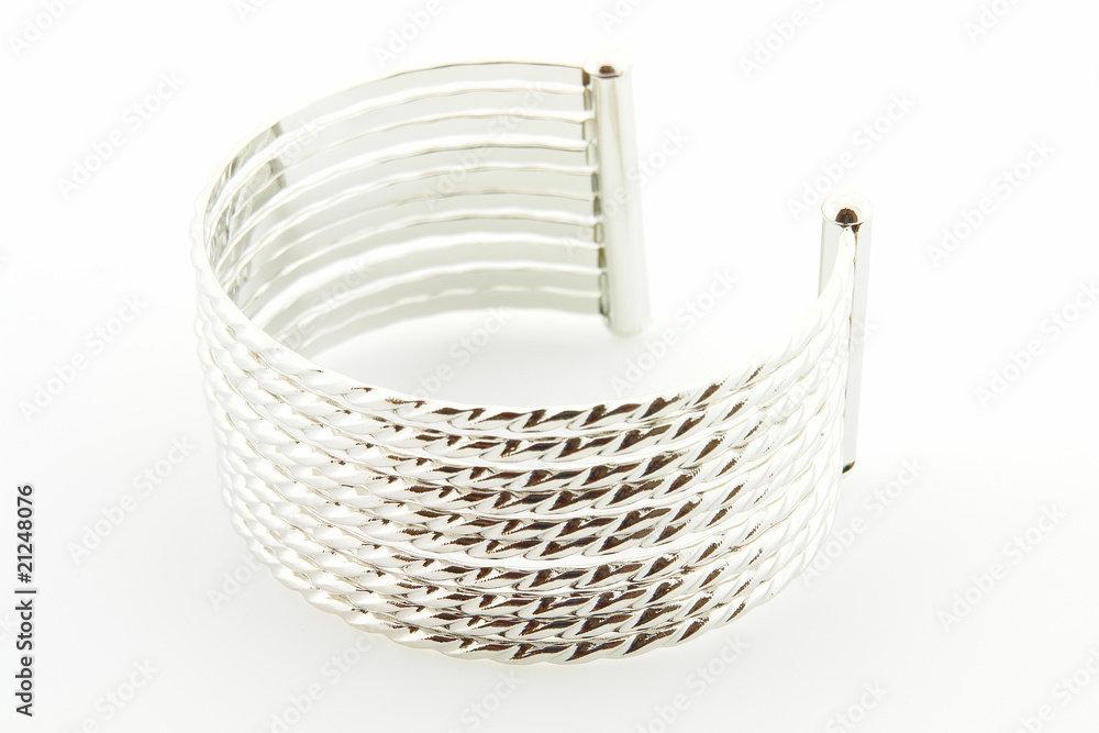 Obraz premium Bracelet fantaisie argenté