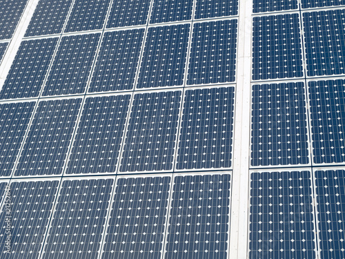 Photovoltaic panels detail