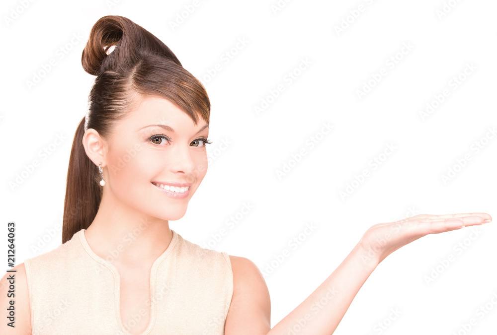 something on the palm