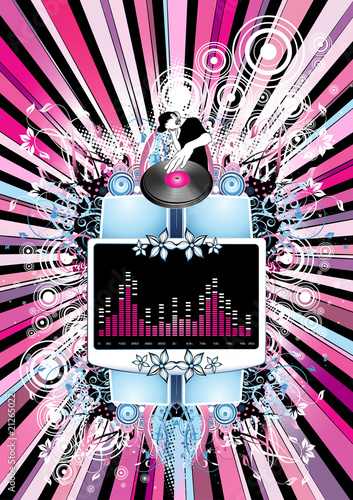 Partyflyer Vorlage Dj