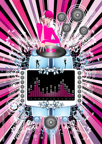 Partyflyer Vorlage Djane