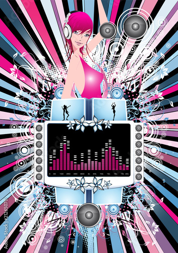 Partyflyer Vorlage Djane