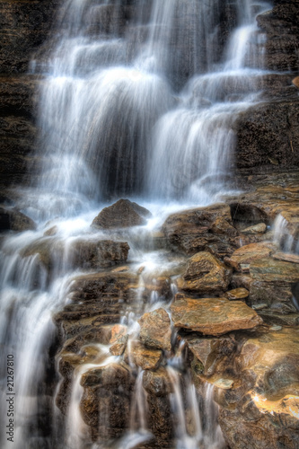Glacier Park Waterfall