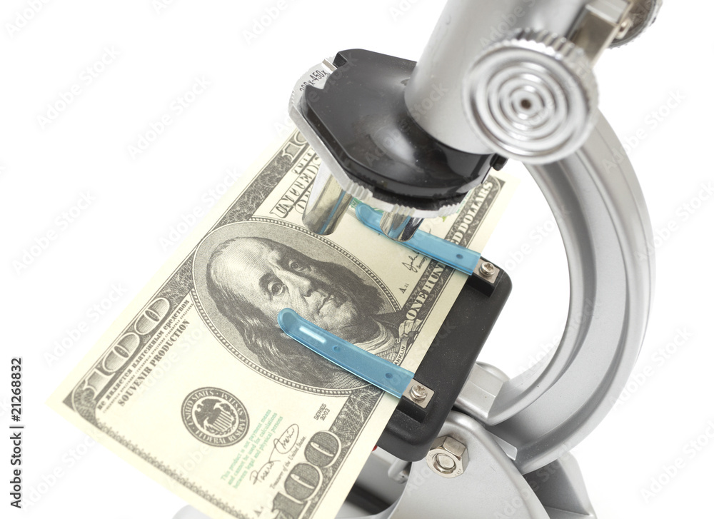 Microscope examining dollar strength Microscope examining dollar strength