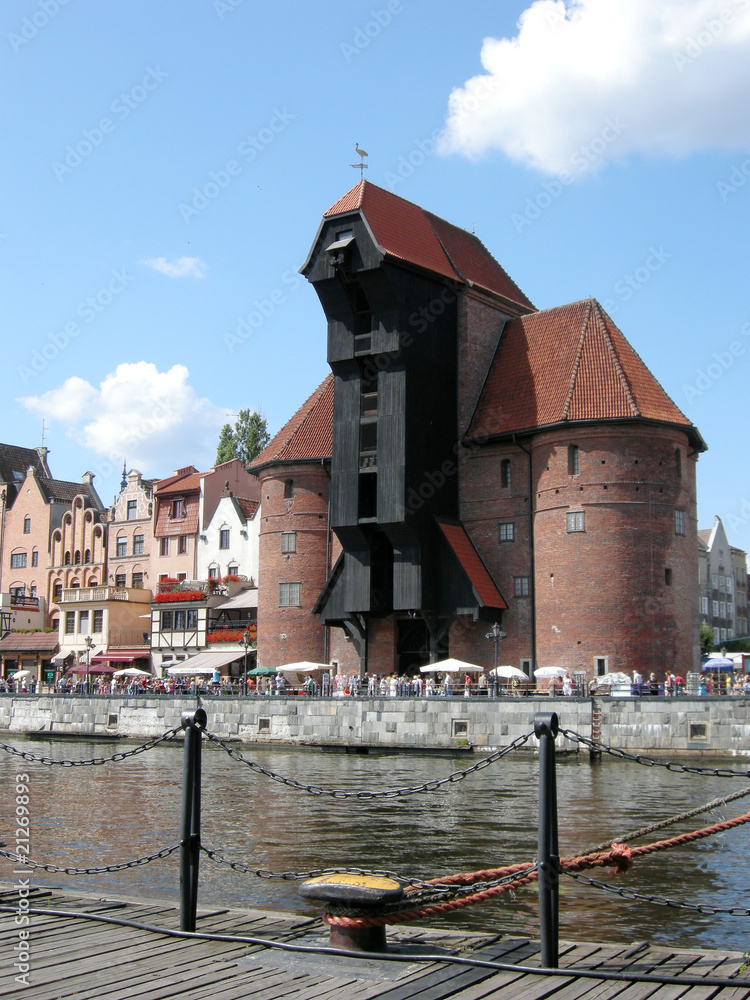 Fototapeta premium Gdansk, Krantor