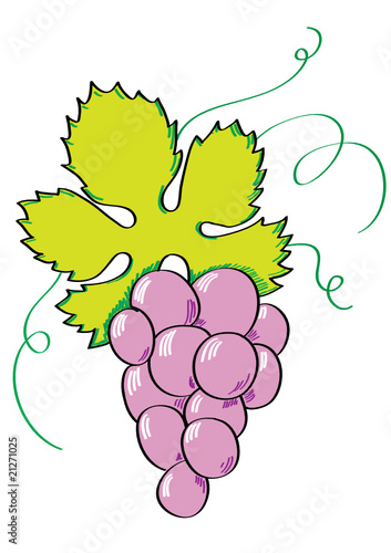 racimo de uvas