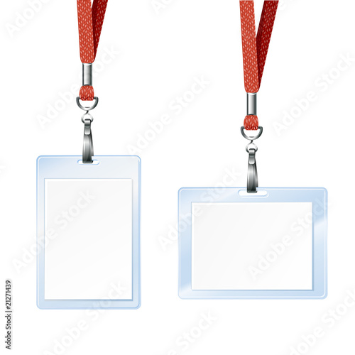 blank badge