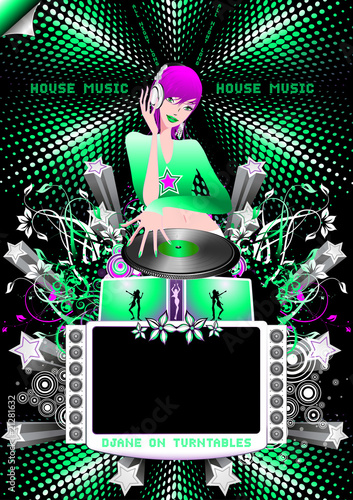 Partyflyer Vorlage Djane