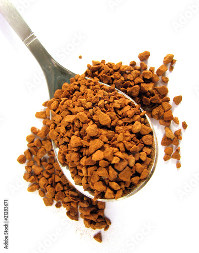 The spoon from coffee