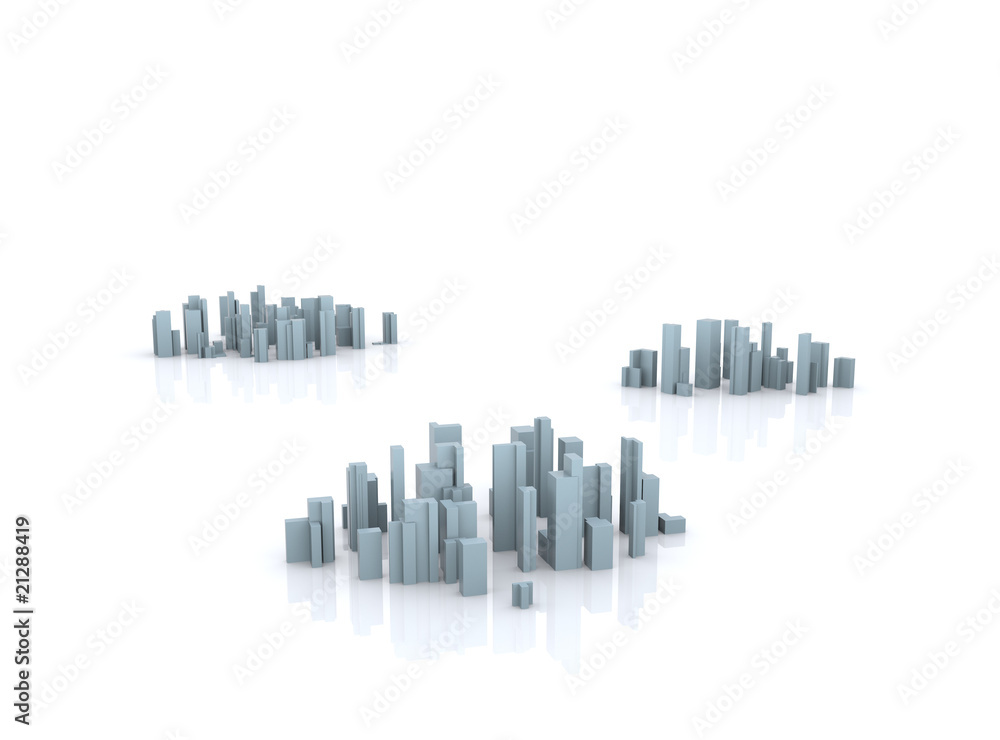 Simulated city