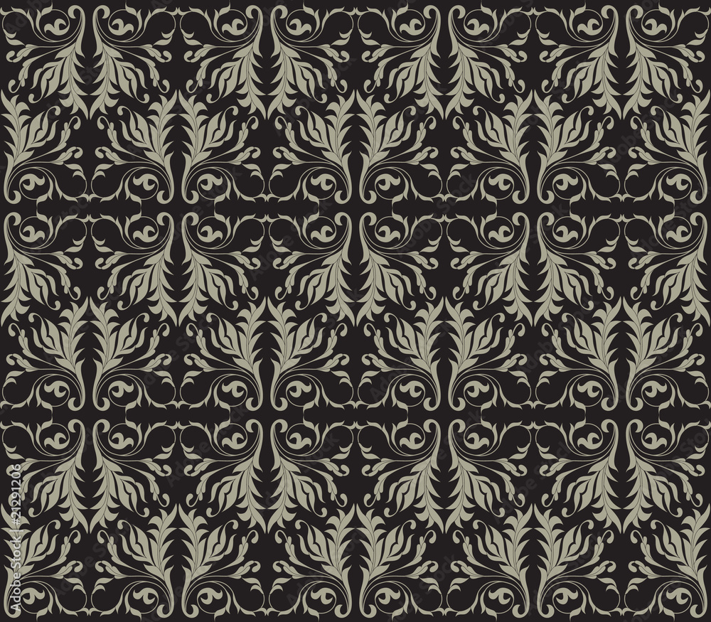 Seamless floral background Seamless floral background