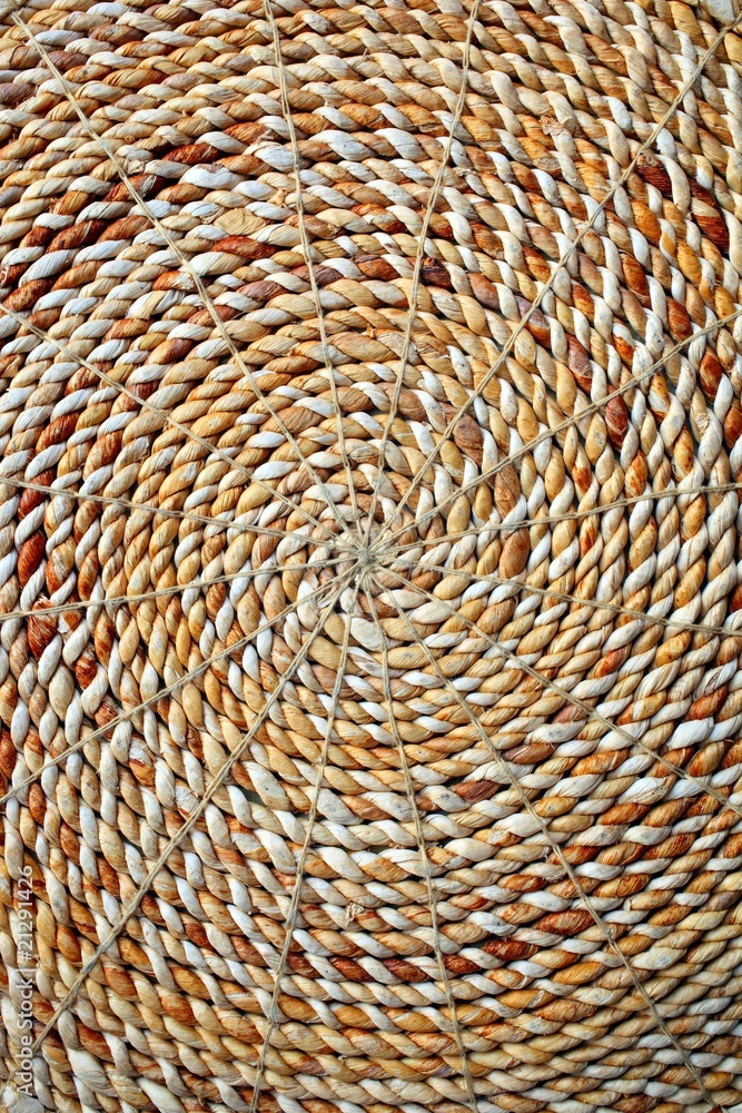 Naturfaser Geflecht Hintergrund Naturfaser Geflecht Hintergrund