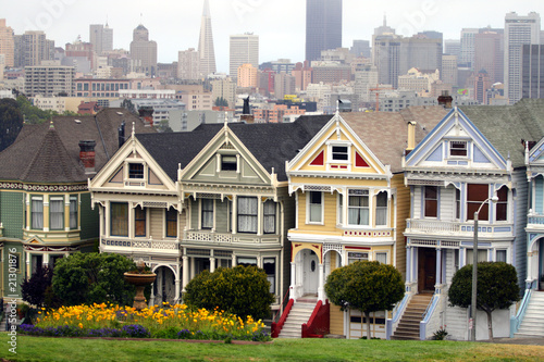 Foto Alamo Square, San Francisco..