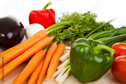 Healthy fresh vegetables