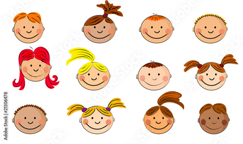 kids faces