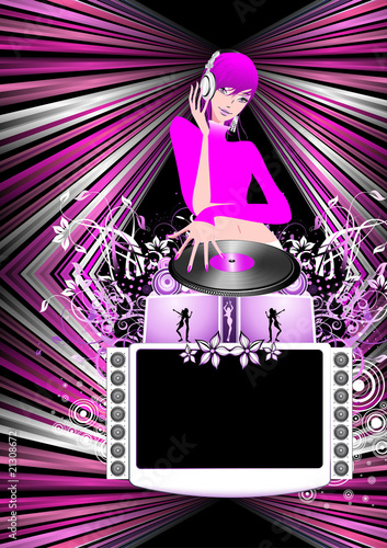 Partyflyer Vorlage Djane