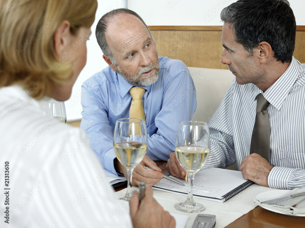Businesspeople at Restaurant Businesspeople at Restaurant