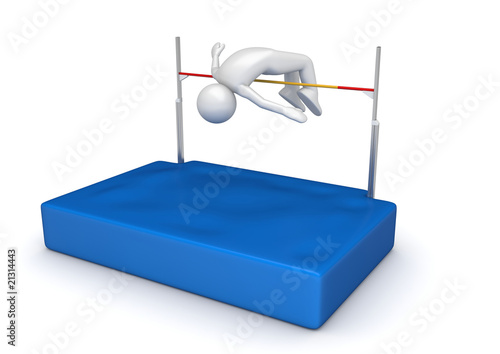 Принти на полотні High jump