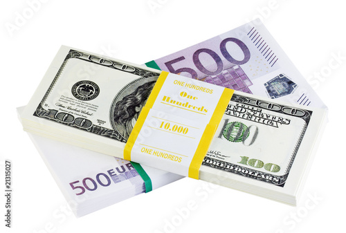 Dollar and Euro