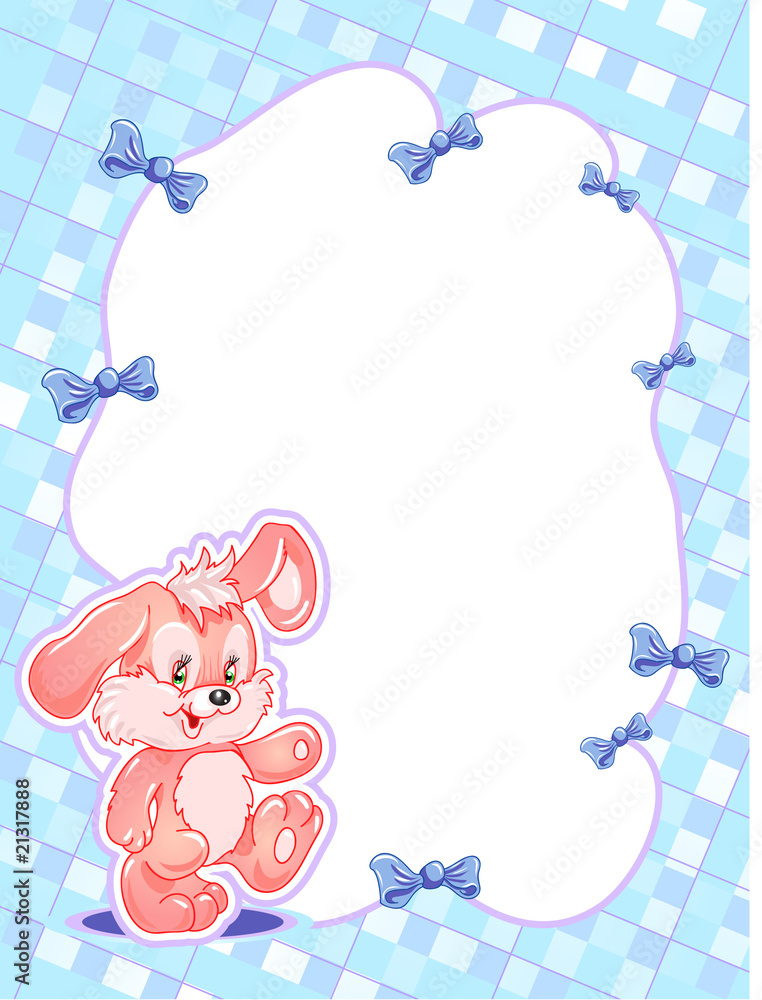 cute bunny frame cute bunny frame