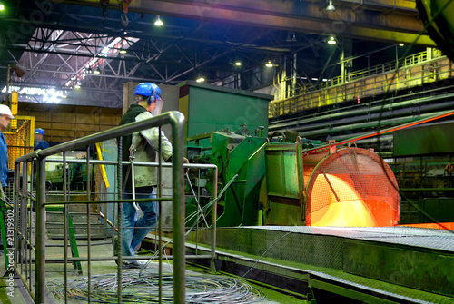 rolled wire production