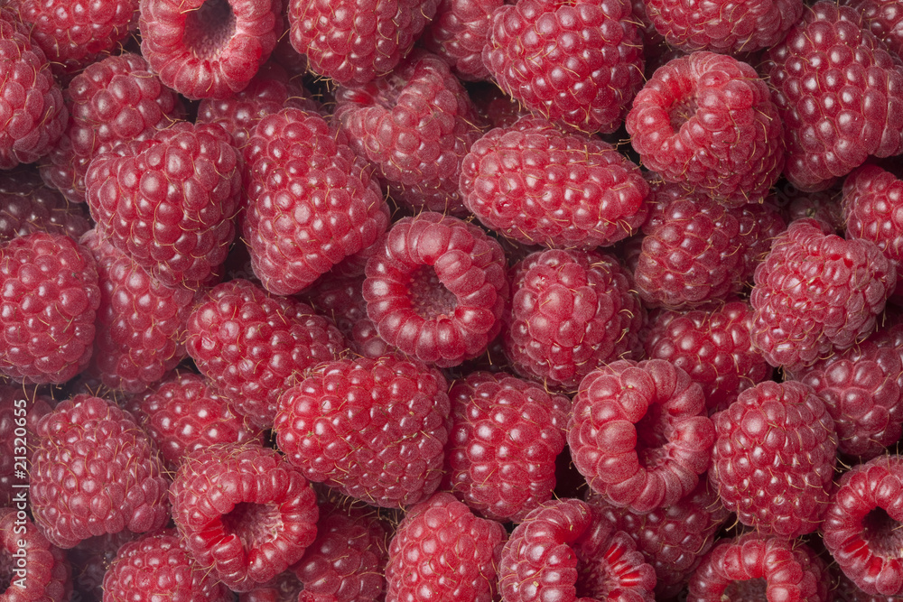 Fresh raspberries full frame Fresh raspberries full frame